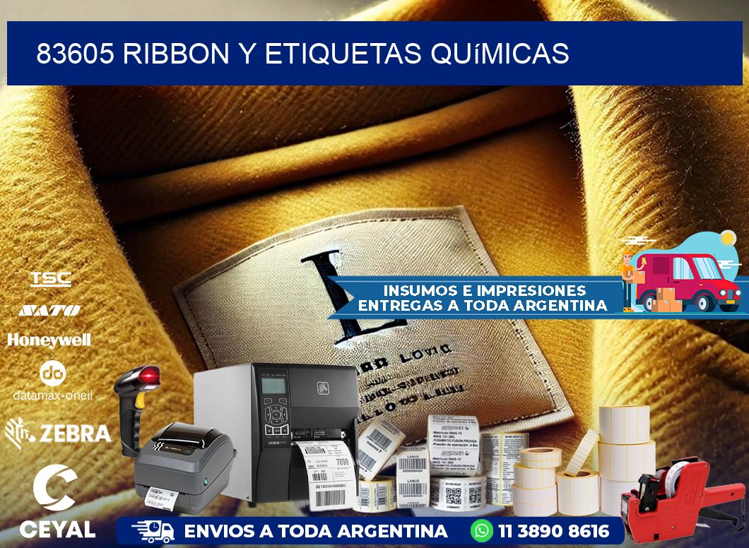 83605 ribbon y etiquetas químicas