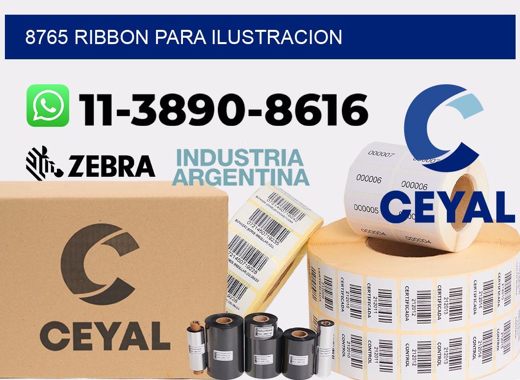 8765 ribbon para ilustracion