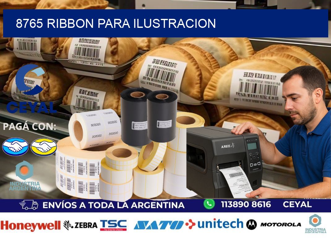 8765 ribbon para ilustracion