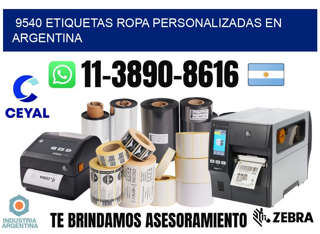9540 Etiquetas ropa personalizadas en Argentina