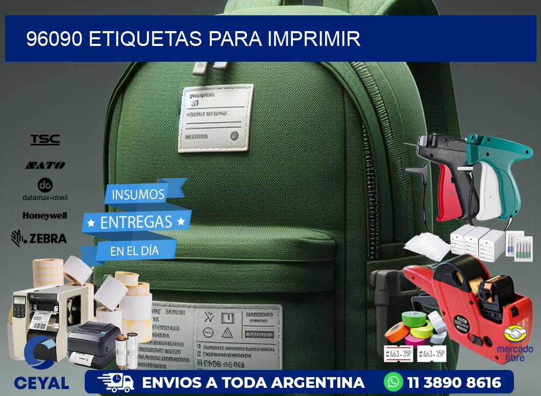96090 etiquetas para imprimir