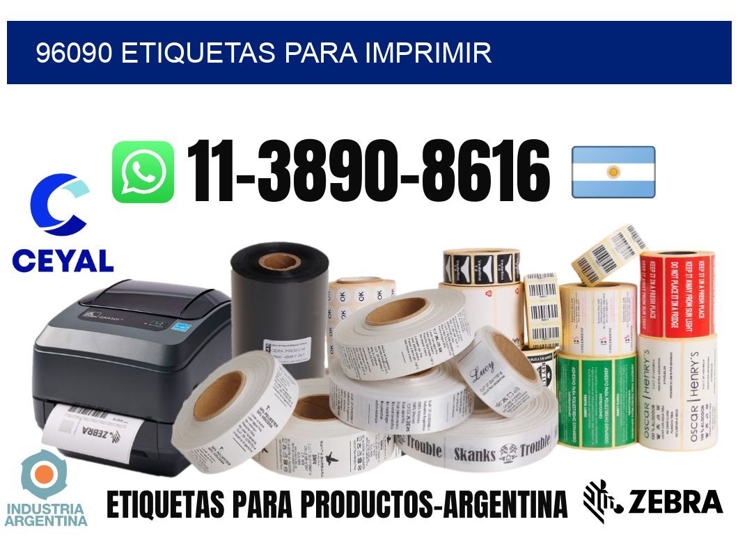 96090 etiquetas para imprimir