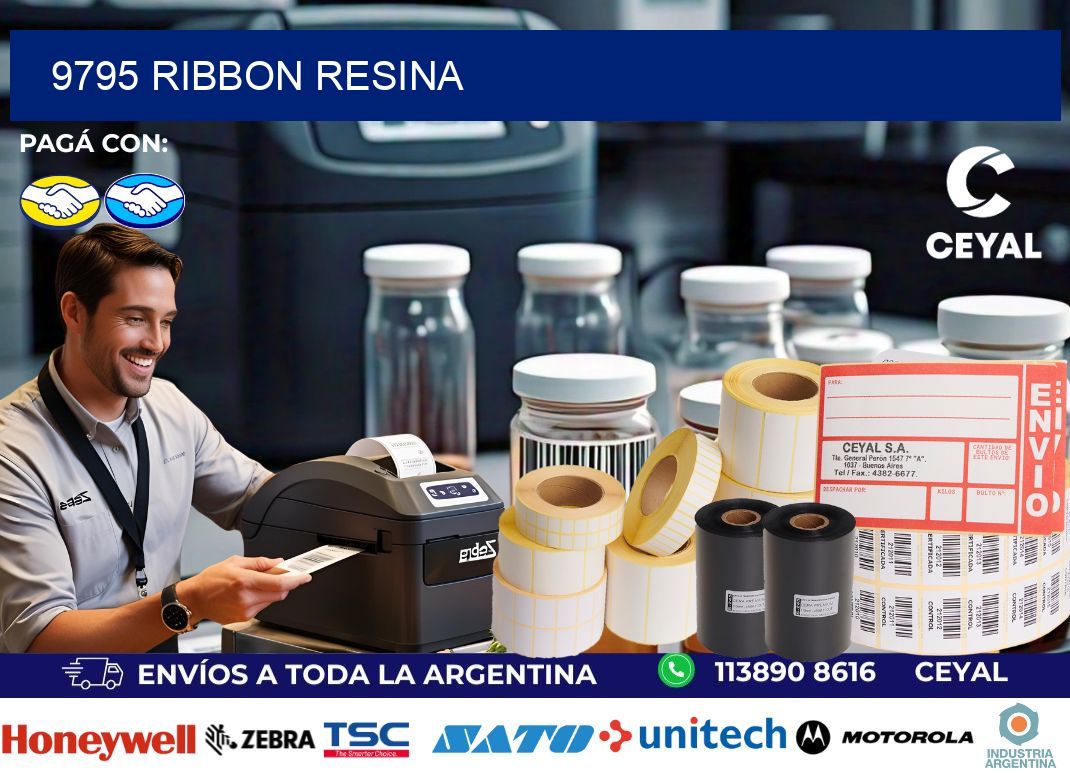9795 ribbon resina