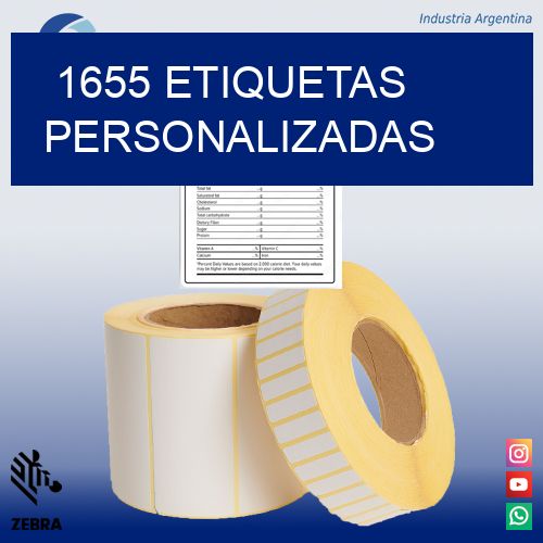 1655 etiquetas personalizadas