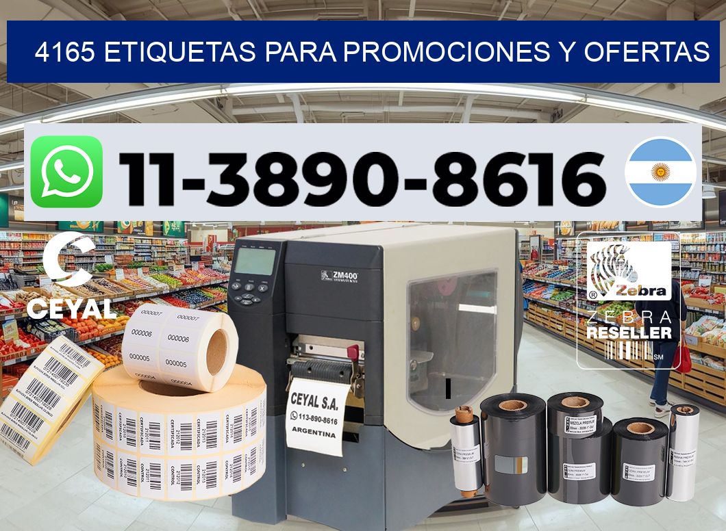 4165 Etiquetas para promociones y ofertas