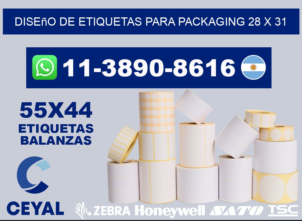 diseño de etiquetas para packaging 28 x 31