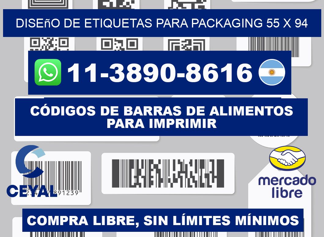 diseño de etiquetas para packaging 55 x 94
