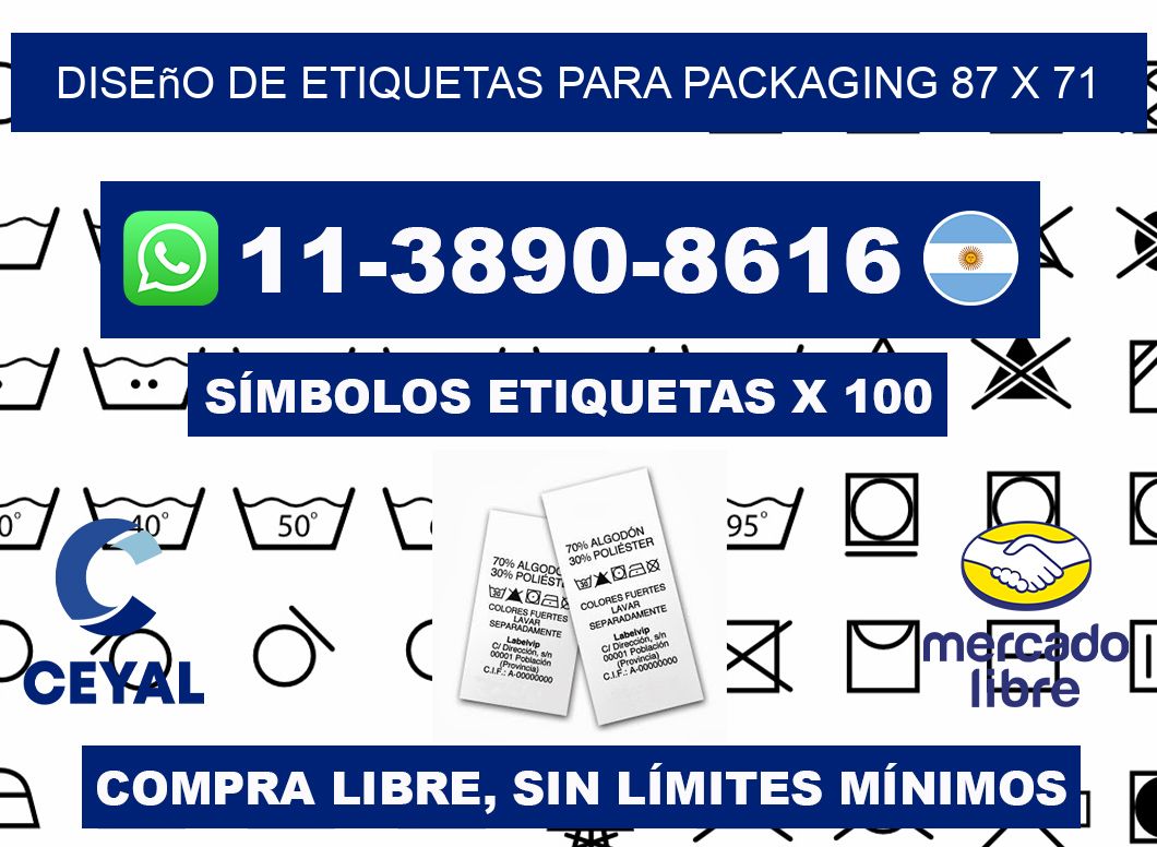 diseño de etiquetas para packaging 87 x 71
