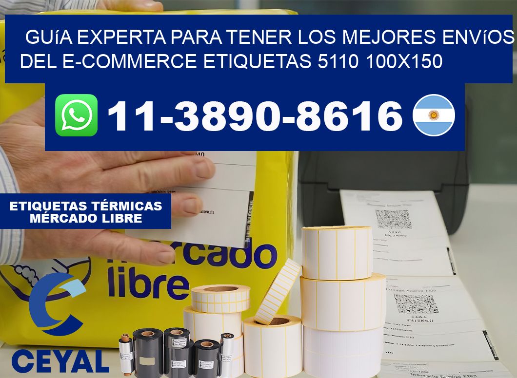Guía experta para tener los mejores envíos del e-commerce etiquetas 5110 100×150