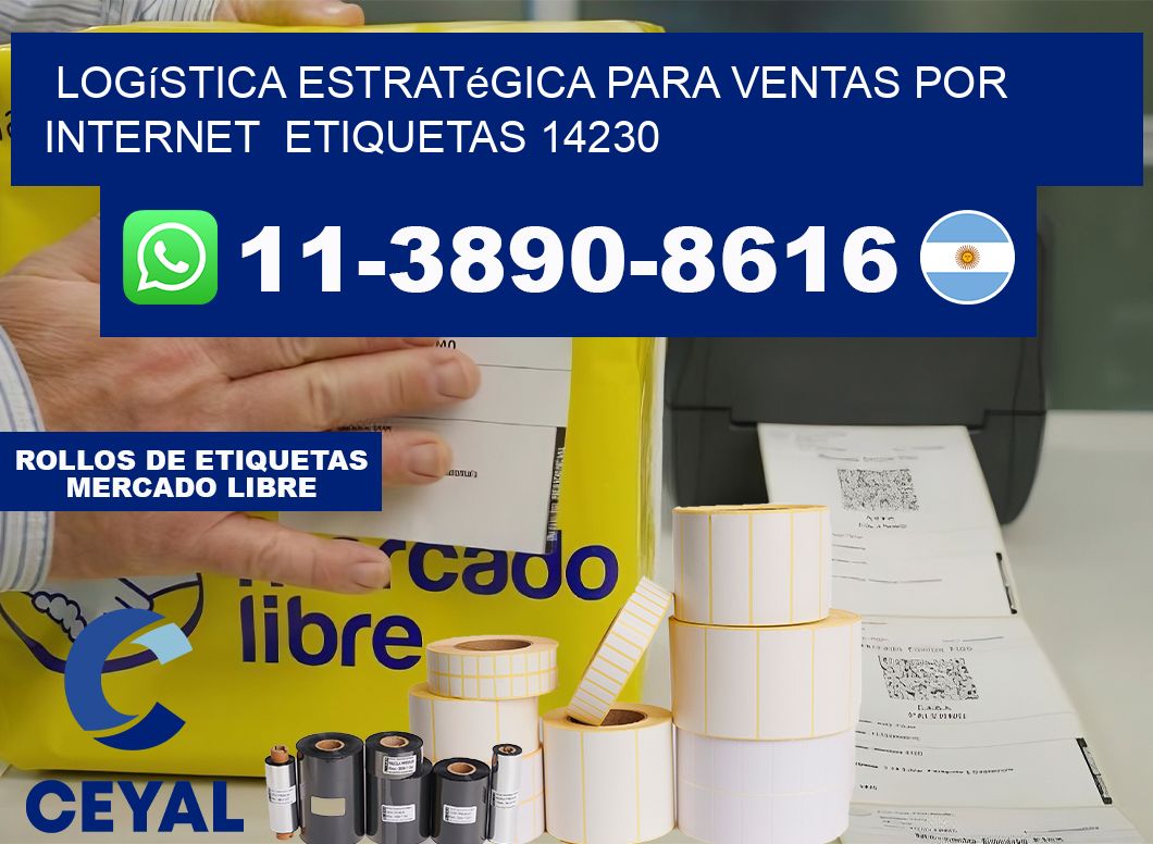 Logística estratégica para ventas por internet  etiquetas 14230