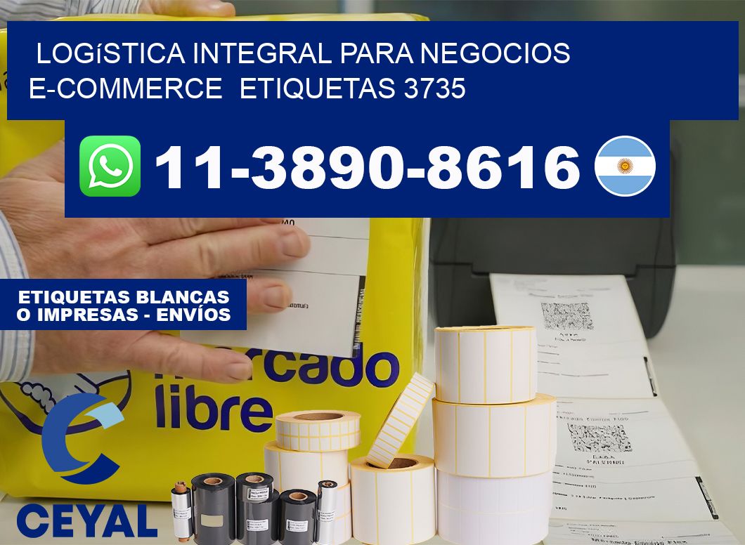 Logística integral para negocios e-commerce  etiquetas 3735