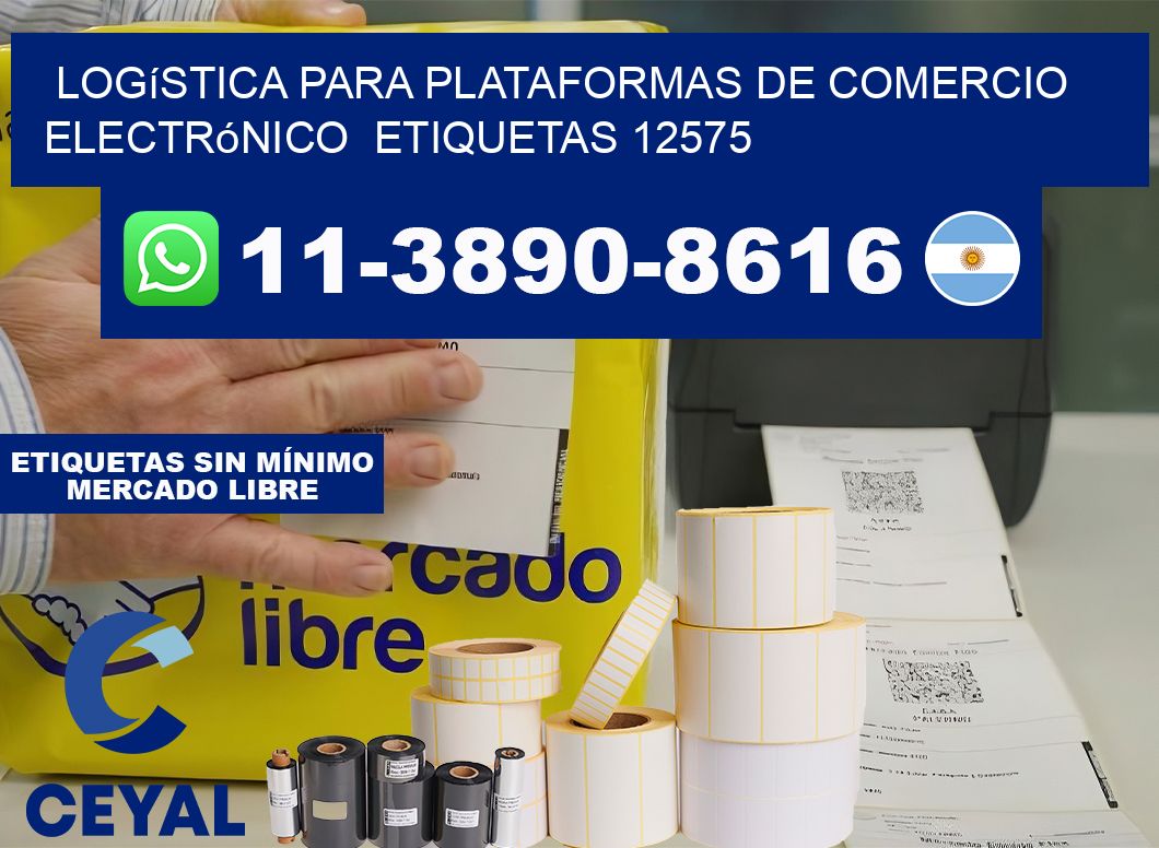 Logística para plataformas de comercio electrónico  etiquetas 12575