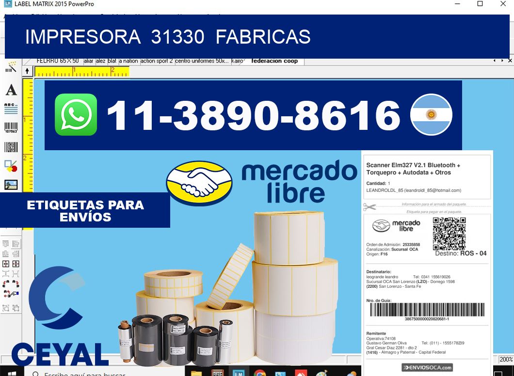 impresora 31330 fabricas