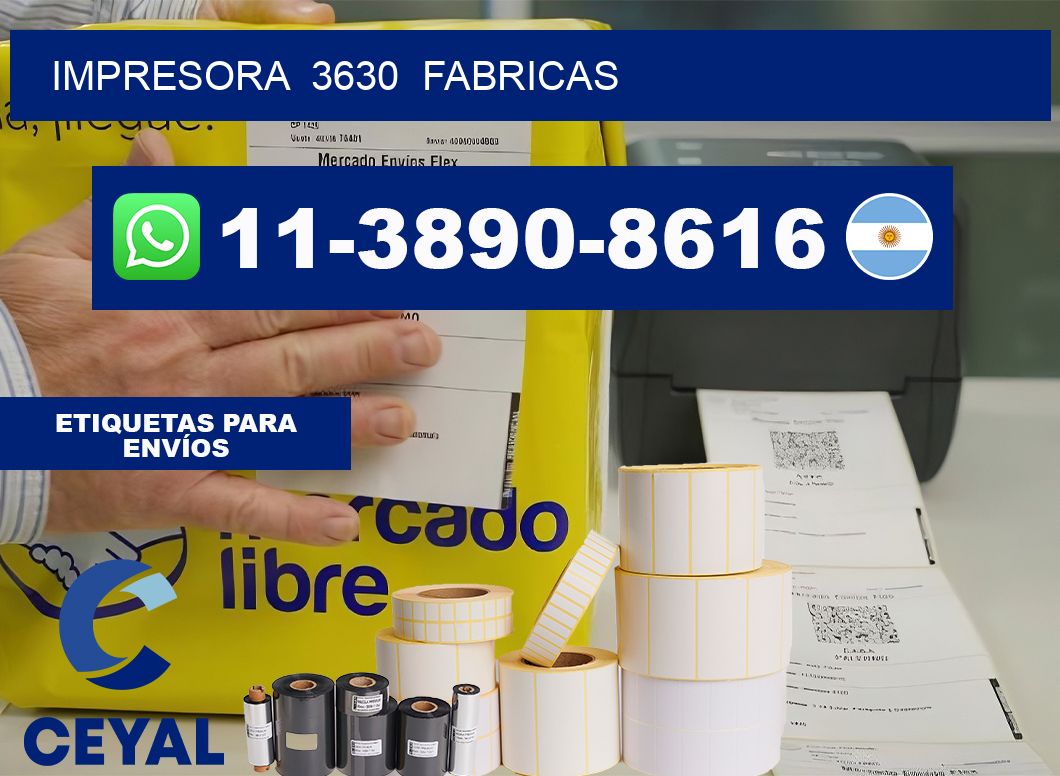 impresora  3630  fabricas