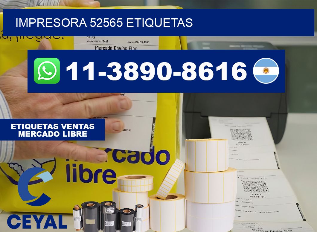 impresora 52565 etiquetas