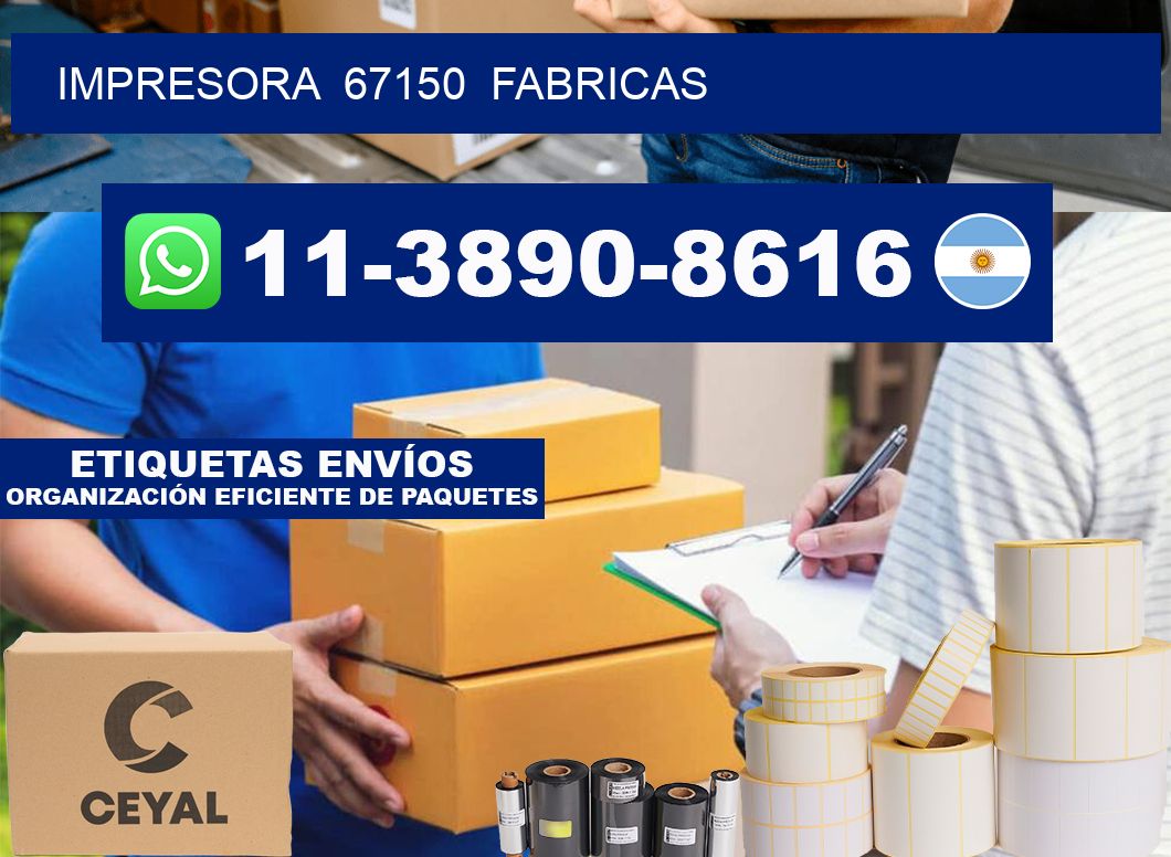 impresora  67150  fabricas
