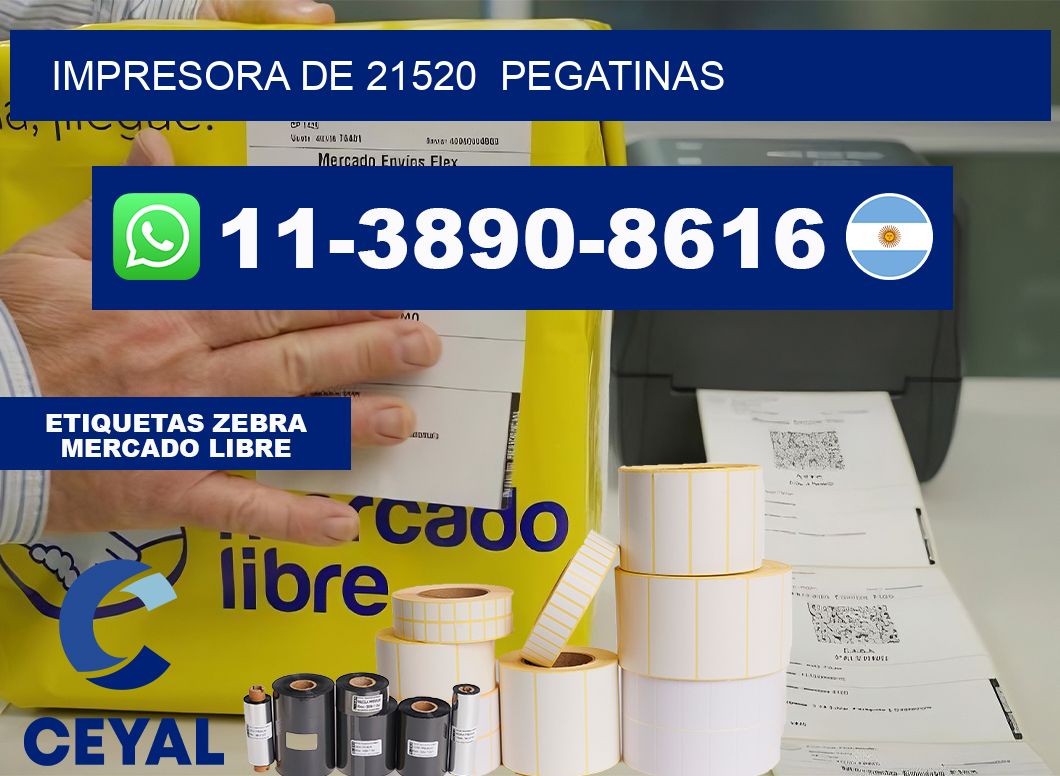 impresora de 21520  pegatinas