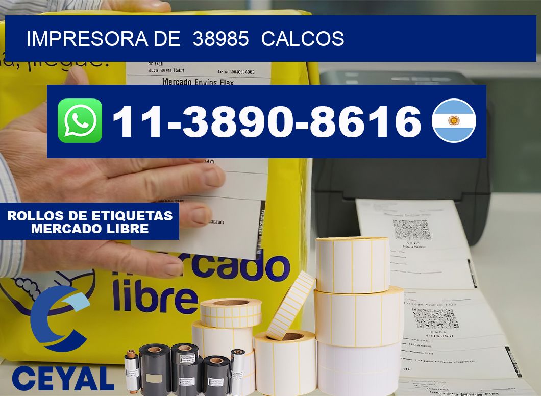 impresora de 38985 calcos