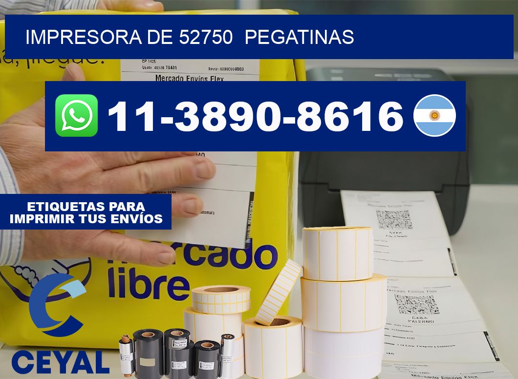 impresora de 52750  pegatinas