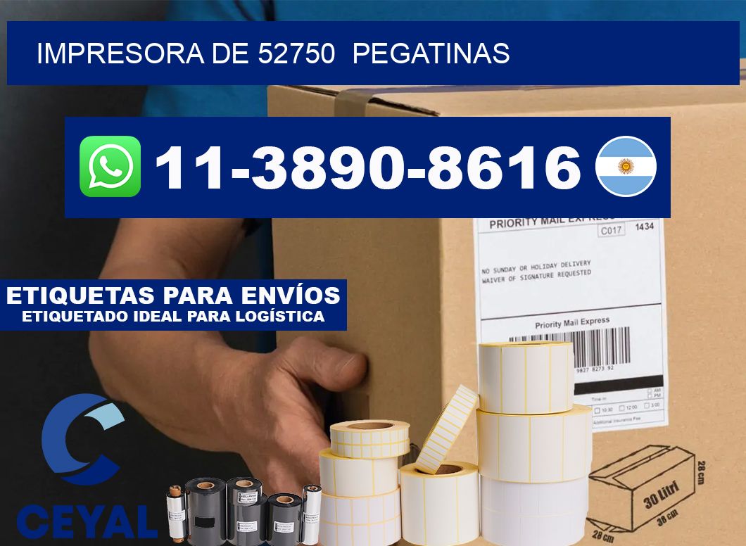 impresora de 52750  pegatinas