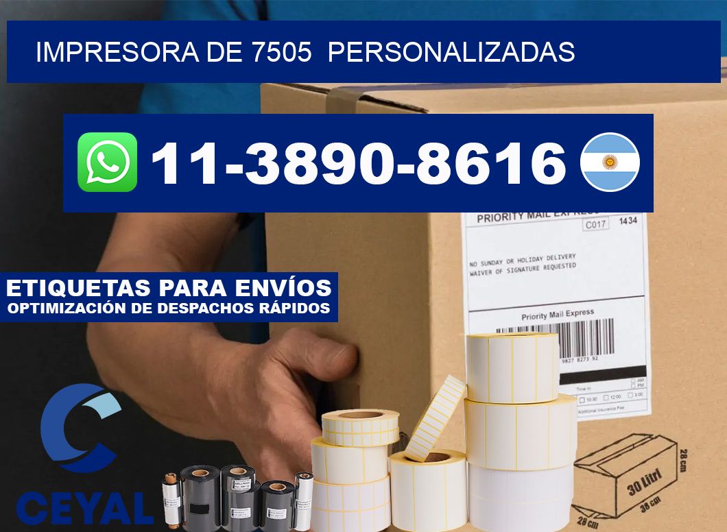 impresora de 7505 personalizadas