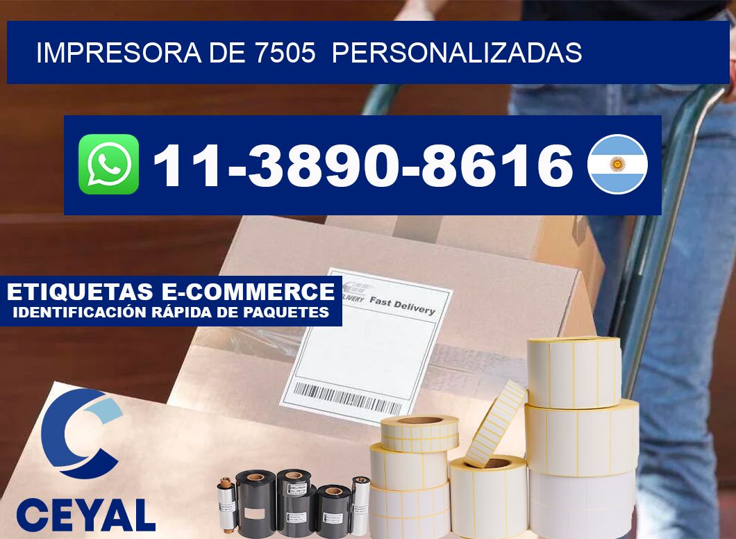 impresora de 7505  personalizadas