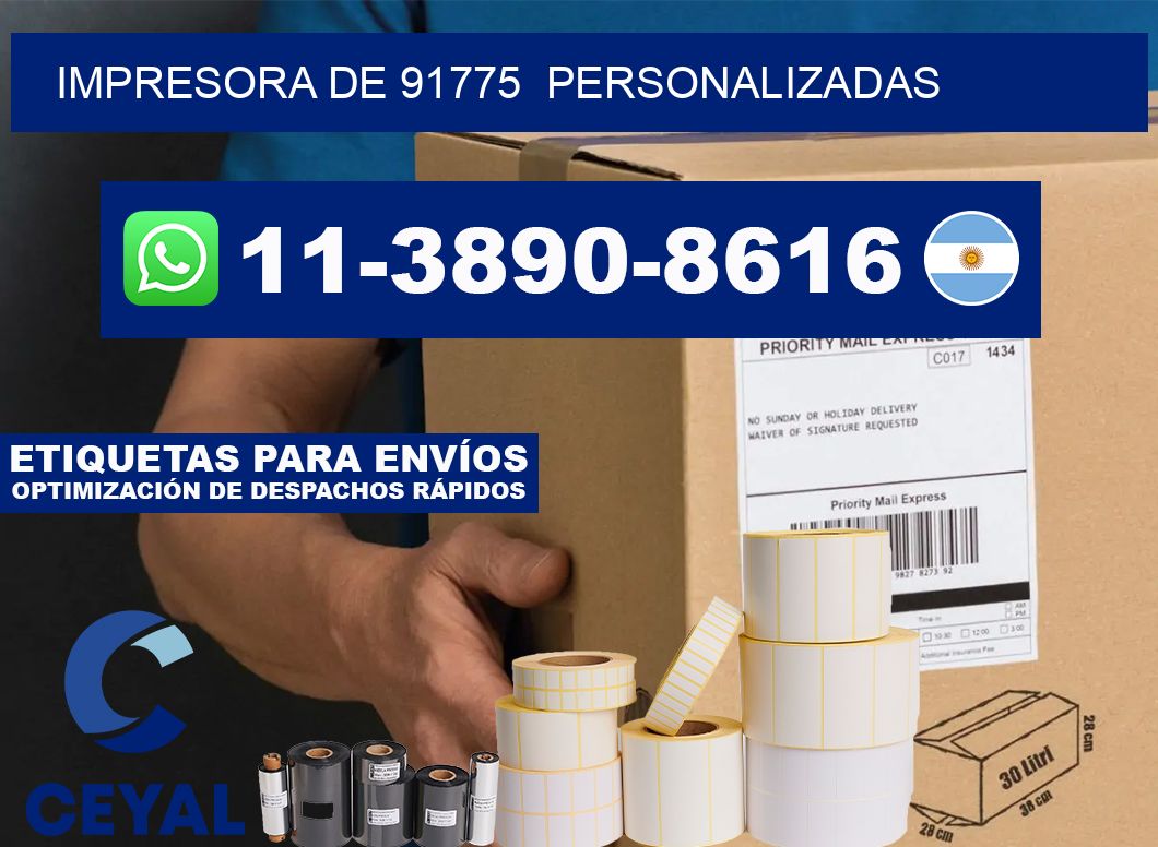 impresora de 91775  personalizadas