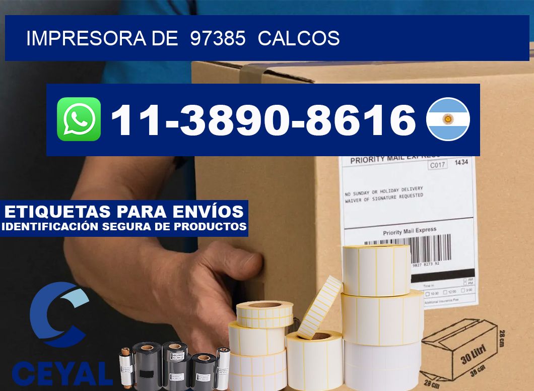 impresora de  97385  calcos