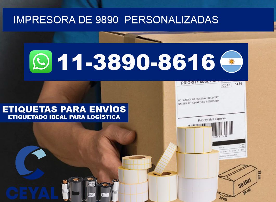 impresora de 9890  personalizadas