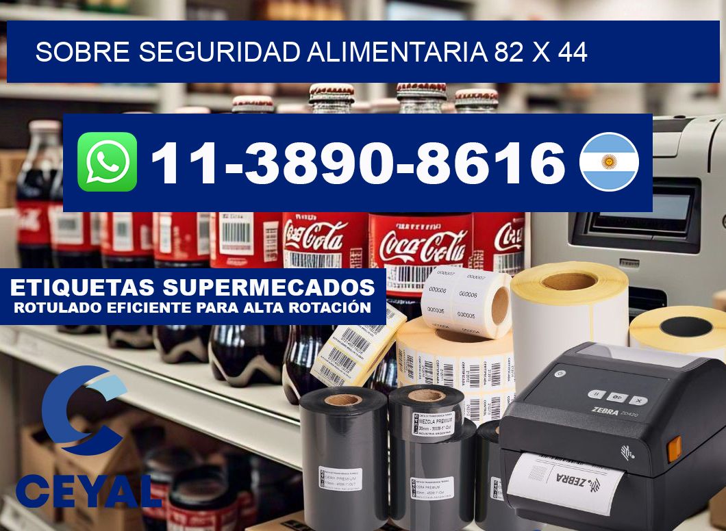Sobre seguridad alimentaria 82 x 44