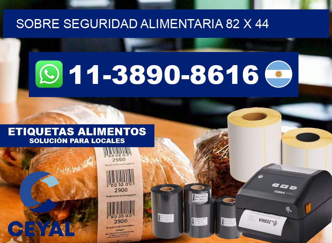 Sobre seguridad alimentaria 82 x 44