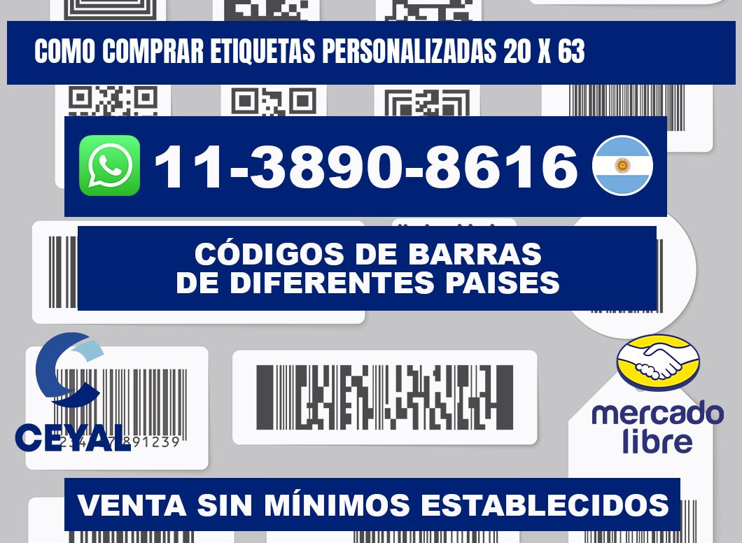 como comprar etiquetas personalizadas 20 x 63