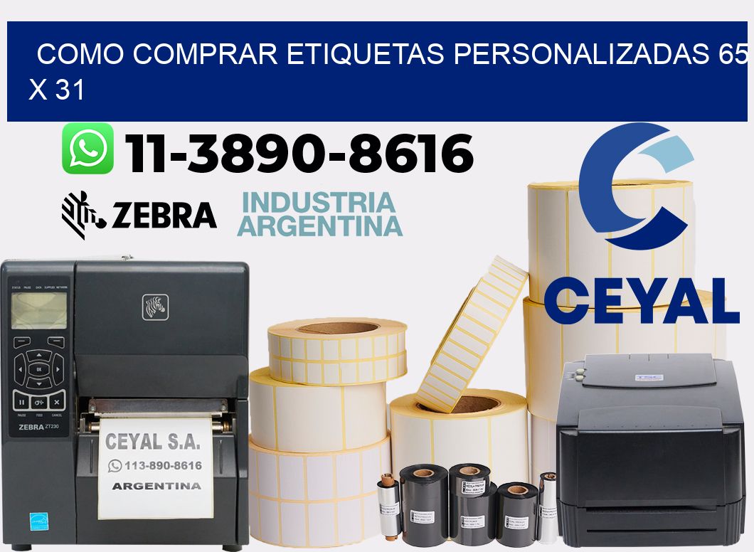 como comprar etiquetas personalizadas 65 x 31