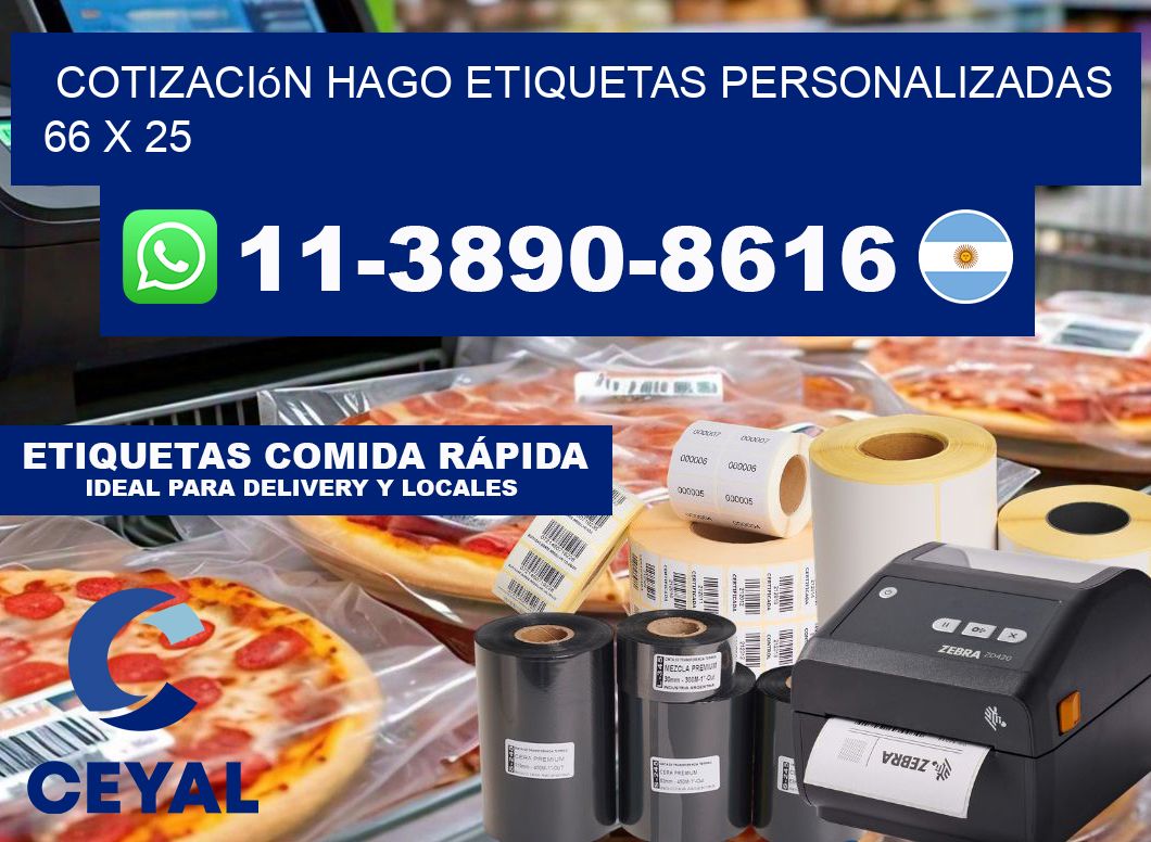 cotización hago etiquetas personalizadas 66 x 25