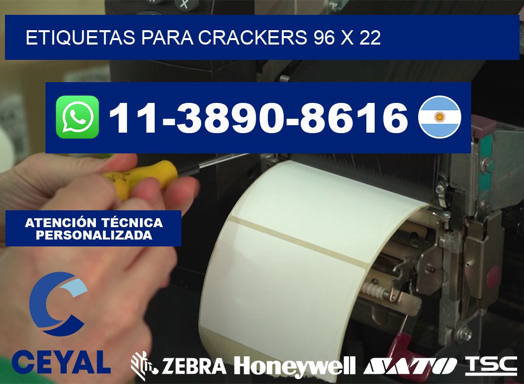 etiquetas para Crackers 96 x 22