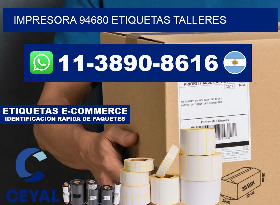 impresora 94680 etiquetas talleres