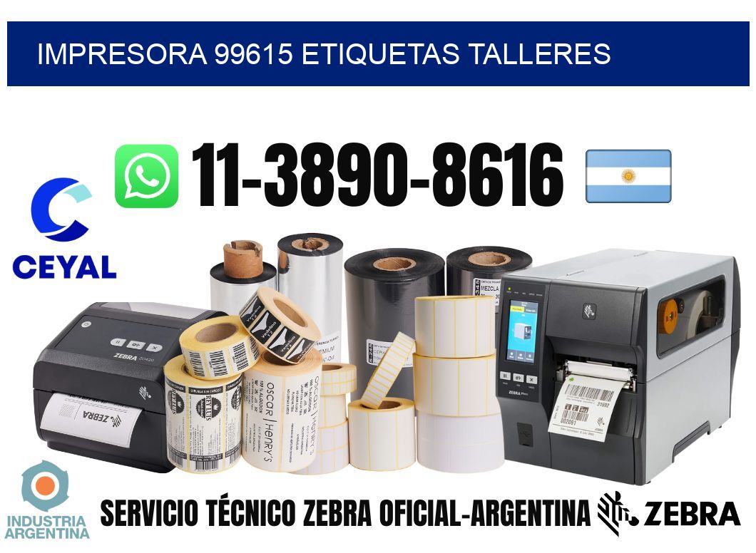 impresora 99615 etiquetas talleres