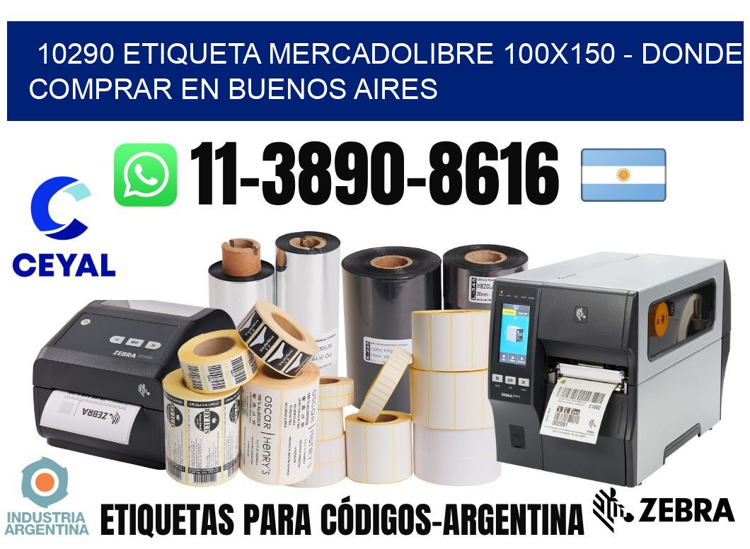 10290 etiqueta MercadoLibre 100x150 - Donde Comprar en Buenos Aires