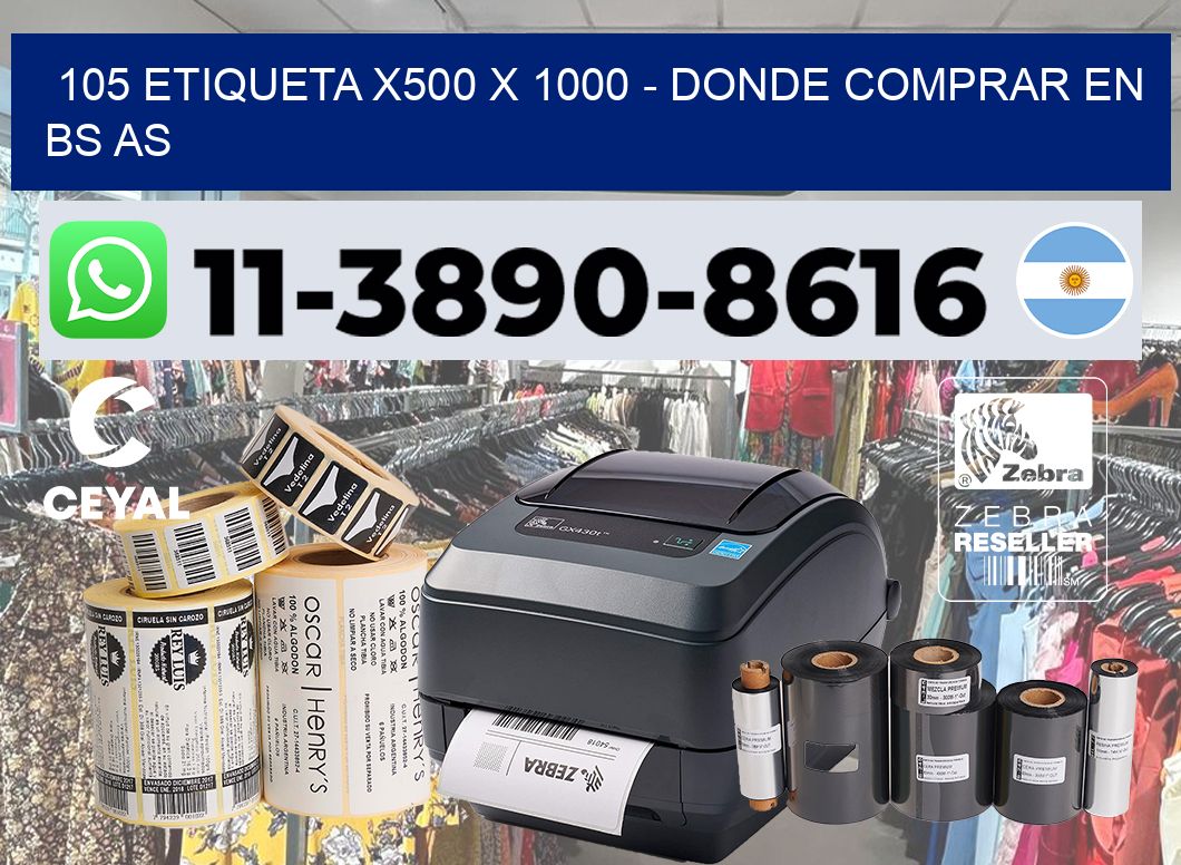 105 etiqueta x500 x 1000 – Donde Comprar en bs as