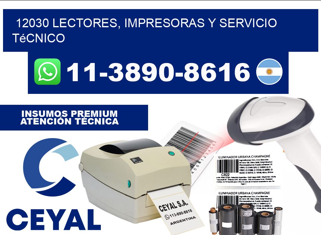 12030 Lectores, Impresoras y Servicio Técnico
