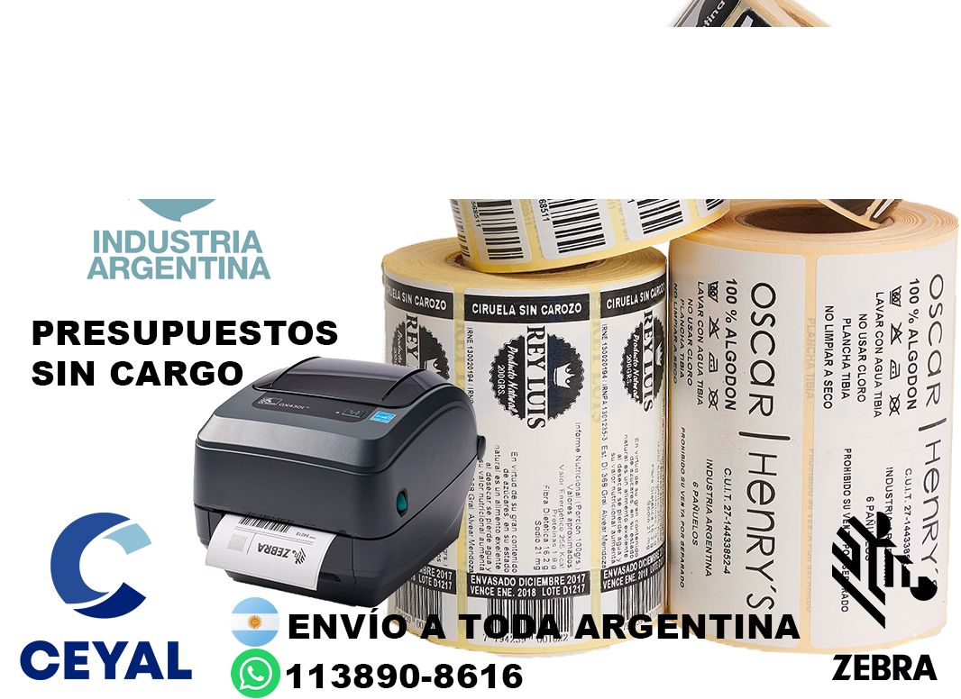 Donde Comprar etiquetas 37 x 66 en AV AVELLANEDA? Buenos Aires - Stock permanente
