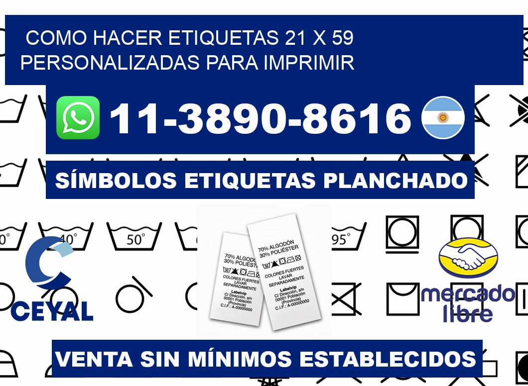 como hacer etiquetas 21 x 59 personalizadas para imprimir