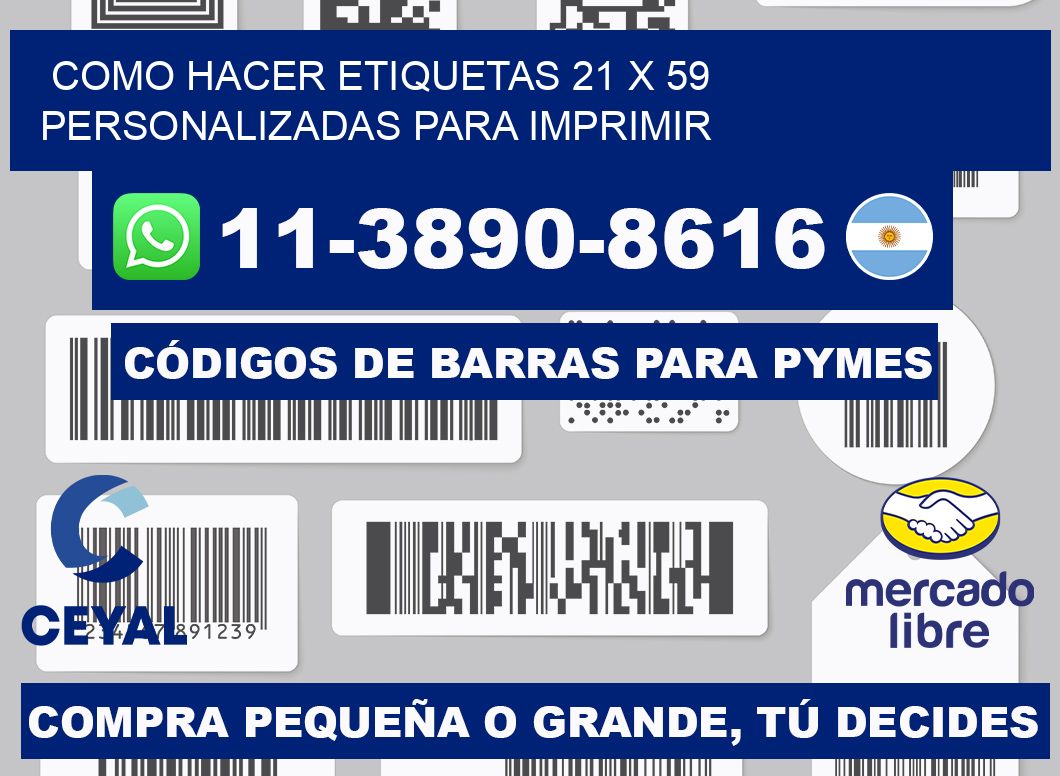 como hacer etiquetas 21 x 59 personalizadas para imprimir