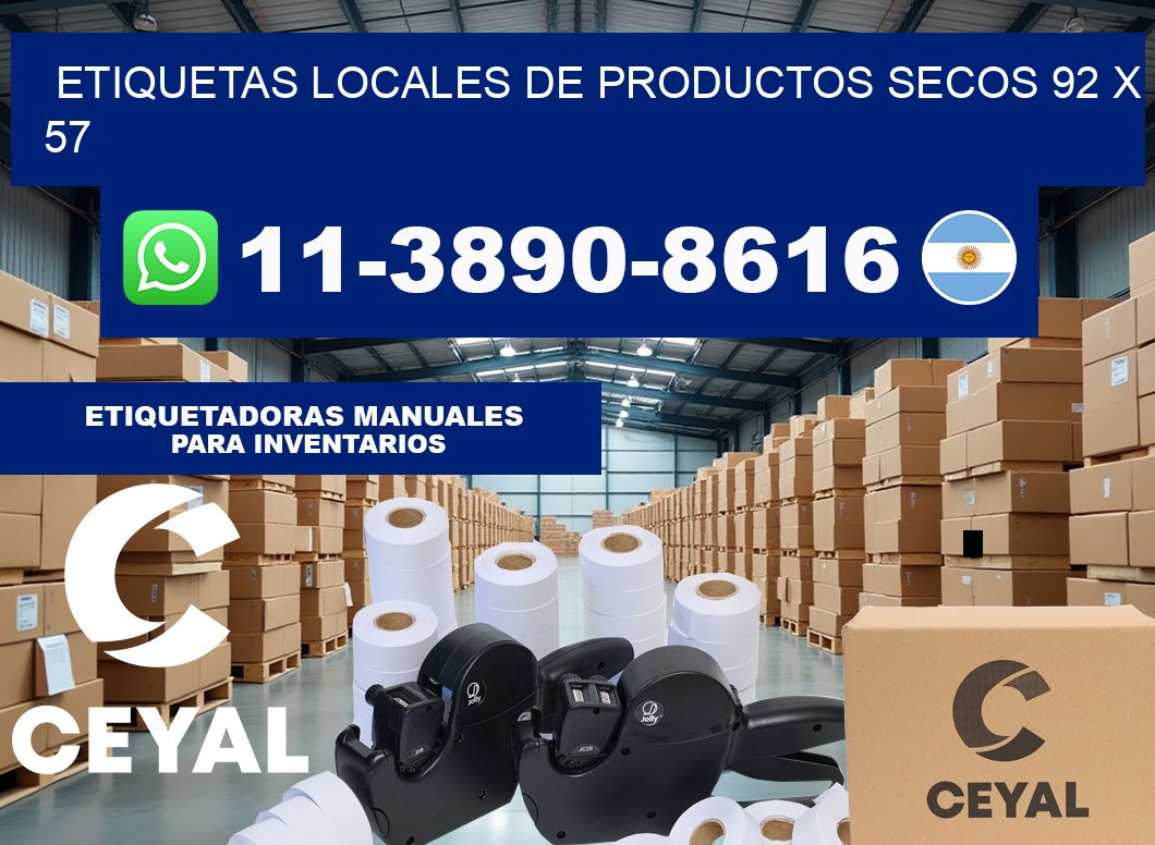 etiquetas locales de productos secos 92 x 57