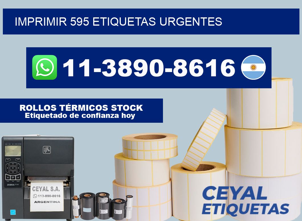 IMPRIMIR 595 ETIQUETAS URGENTES