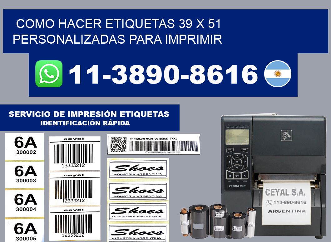 como hacer etiquetas 39 x 51 personalizadas para imprimir