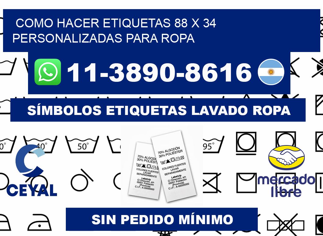 como hacer etiquetas 88 x 34 personalizadas para ropa