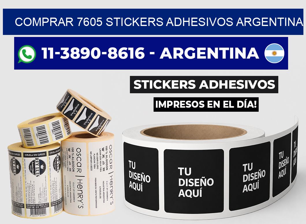 comprar 7605 stickers adhesivos argentina