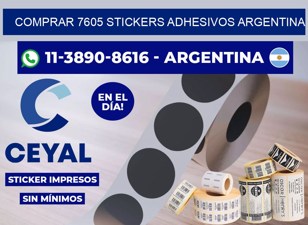 comprar 7605 stickers adhesivos argentina