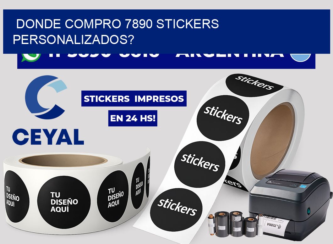 donde compro 7890 stickers personalizados?